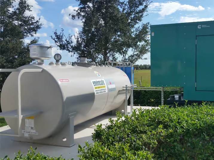 Generator Fuel Tanks — White Dream, Riyadh