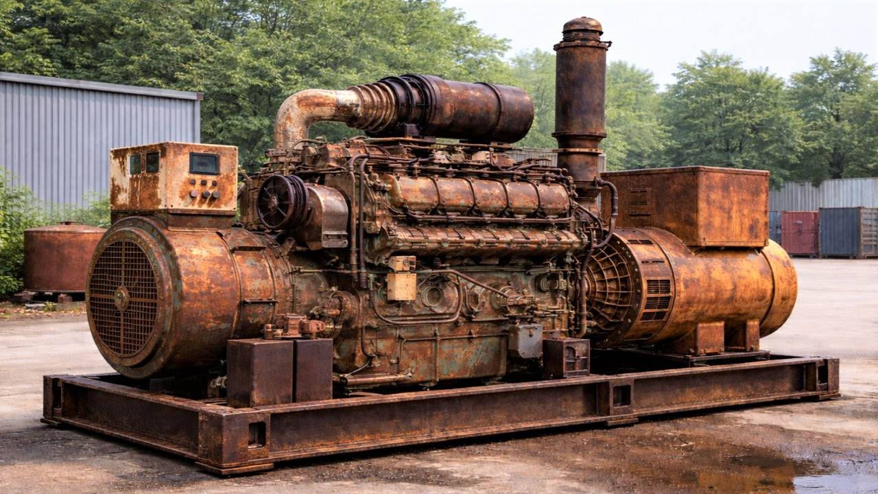 Generator Overhaul — White Dream, Riyadh