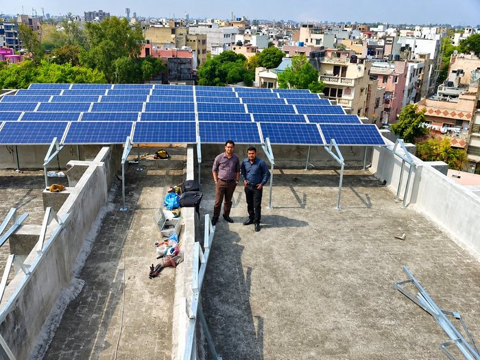 Complete hybrid power solutions project by White Dream in Saudi Arabia
